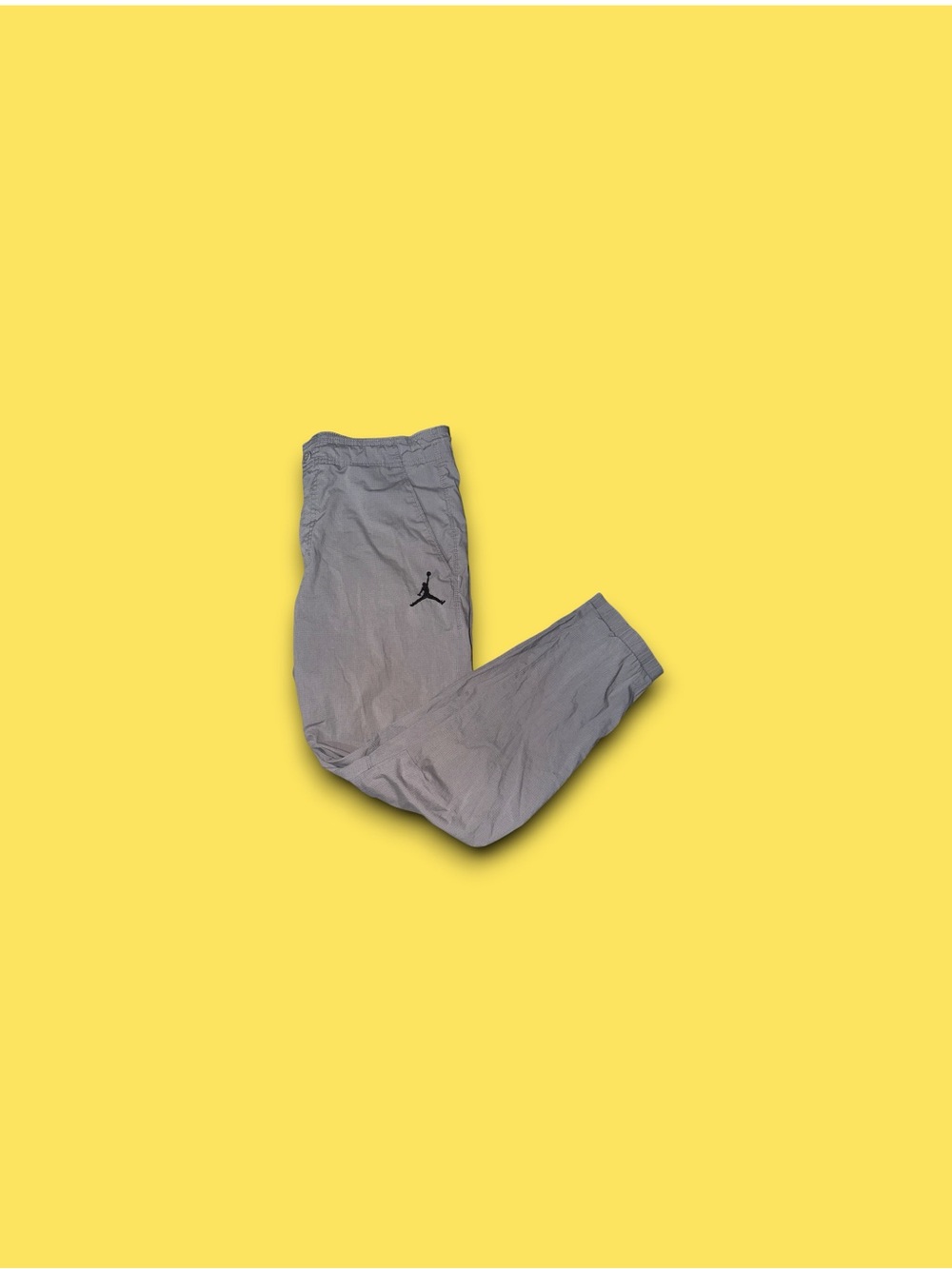 Nike Air Jordan Mens Medium Size 34 Gray Tech Pack Ripstop Joggers